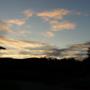 Tramonto sui vigneti in collina di RoncSoreli 